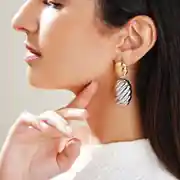 Calista Earring | Çelik Küpe 2