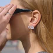 Pervina Earring | Çelik Küpe 3
