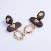 Sahara Earring | Ahşap Küpe 1