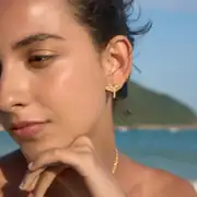 Balenia Earring | Çelik Küpe 3