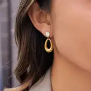 Eronkli Earring | Çelik Küpe 2