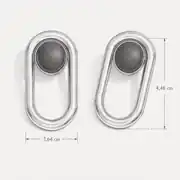 Iponies Earring | Çelik Küpe 6