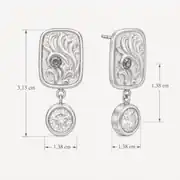 Osomi Earring | Çelik Küpe 4