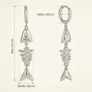 Spinetta Earring | Çelik Küpe 6