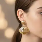 Astero Earring | Çelik Küpe 2