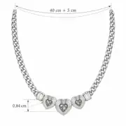 Tricuora Necklace | Çelik Kolye 3