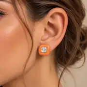 Tanjora Earring | Çelik Küpe 2