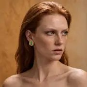 Zelvessa Earring | Çelik Küpe 2