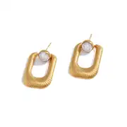 Ribelle Earring | Çelik Küpe 3