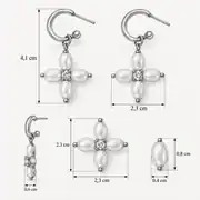 Qionise Earring | Çelik Küpe 4