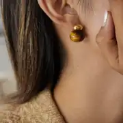 Tigressa Earring | Doğal Taş Küpe 3