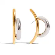 Crossaria Earring | Çelik Küpe 1