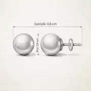 Opalina Earring | Çelik Küpe 4