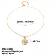 Flor Necklace | Çelik Kolye 4