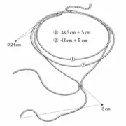 Doppiera Necklace | Çelik Kolye 4