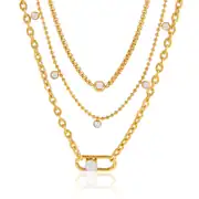 Trilayne Necklace | Çelik Kolye 1
