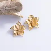 Solaflora Earring | Çelik Küpe 4