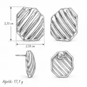Valenza Earring | Çelik Küpe 4