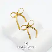 Delicate Knot Earring | Çelik Küpe 1