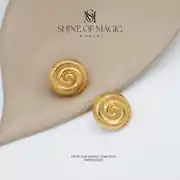 Velvet Dusk Earring | Çelik Küpe 1