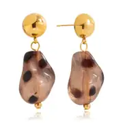 Macchiara Earring | Çelik Küpe 1
