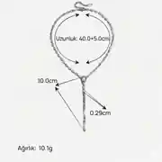 Valeris Necklace | Çelik Kolye 3
