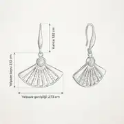Ventaglia Earring | Çelik Küpe 6
