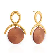 Wudiez Earring | Ahşap Küpe 3