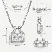 Ecsiosa Necklace | Çelik Kolye 6