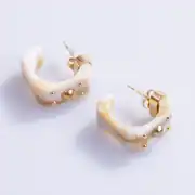 Pearmira Earring | Reçine Küpe 3