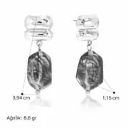 Duskwen Earring | Çelik Küpe 4