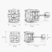 Qatino Earring | Çelik Küpe 4