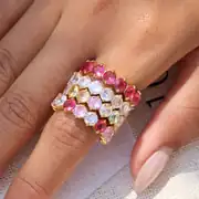 Perpetua Rose Ring | Çelik Yüzük 2