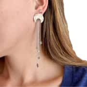 Moon Earring | Çelik Küpe 3