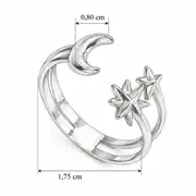 Notturna Ring | Çelik Yüzük 3