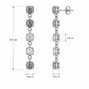 Galentis Earring | Çelik Küpe 4
