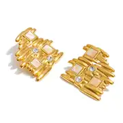 Quarvina Earring | Çelik Küpe 1
