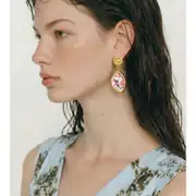 Umbrtine Earring | Çelik Küpe 2