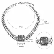 Hazeldora Necklace | Çelik Kolye 3