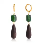 Reosin Earring | Ahşap Küpe 1