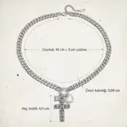 Fideria Necklace | Çelik Kolye 8