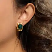 Viridane Earring | Çelik Küpe 3