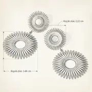 Gunesa Earring | Çelik Küpe 3