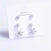 Petalya Earring | 925 Gümüş Küpe 1