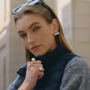 Brillane Earring | Çelik Küpe 4