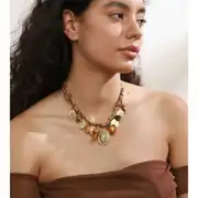 Royalique Necklace | Kumaş Kolye 2