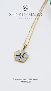 Flor Necklace | Çelik Kolye 5