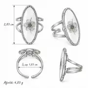 Rosira Ring | Çelik Yüzük 4