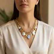 Coralia Necklace | Çelik Kolye 2