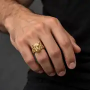 Pantherix Ring | Erkek Çelik Yüzük 2